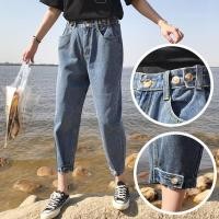 ราคา พร้อมส่งVintage Denim Jeansกางเกงขาบาน กางเกงเอวสูง ผญ มีกระเป๋าL XXL กางเกงเอวสูงปรี๊ด กางเกงผ้าเปเป้ กางเกงผญ กางเกงขายาว กางเกงแฟชั่น กางเกงใส่ทำงาน (14874716988)