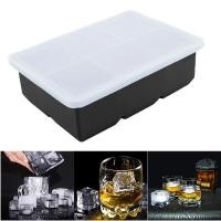 ราคา เครื่องทําน้ําแข็งซิลิโคน ทรงสี่เหลี่ยม พร้อมฝาปิด ขนาดใหญ่ 6 ช่อง 4 5 ซม 6 ช่อง สําหรับวิสกี้ เครื่องดื่ม (20328167975)