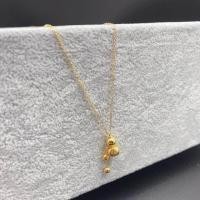 ราคา สินค้าพร้อมส่ง สร้อยน้ำเต้า ไม่ลอกไม่ดำ สรอยคอจี้ เครื่องประดับ สร้อยคอ ห้อยแบบน้ำเต้า สแตนเลสแท้ (16983289242)