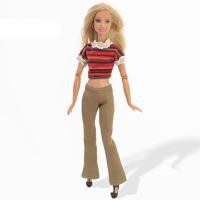 ราคา ชุดเสื้อผ้าตุ๊กตาแฟชั่นสำหรับตุ๊กตาบาร์บี้ชุดตุ๊กตา1 6อุปกรณ์เสริมสำหรับตุ๊กตาบาร์บี้เสื้อเอวลอยกางเกงขากว้างกระโปรงของเล่น (13378214415)