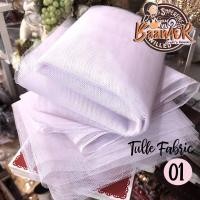 ราคา 1y 90cmx150cm 04FB3123 ผ้าโปร่ง แข็ง ผ้าตาข่าย ผ้าตาข่ายแข็ง ขนาดกว้าง 90 เซนติเมตร x ความยาว 150 เซนติเมตร Polyester Dress Net Tutu Tulle Fabric Mesh Fabric for fancy dress (671182955)