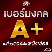ราคา เบอร์มงคล TRUE คัดพิเศษ เกรด A เสริมพลังทุกด้าน ความหมายดี เบอร์สวยทรู ไม่มีเลขเสีย True ระบบเติมเงิน ย้ายค่ายได้ ชุดที่ 2 (21265613390)