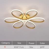 ราคา โคมไฟเพดาน Led ขนาดใหญ่ ลายดอกไม้ สไตล์นอร์ดิกโมเดิร์น สําหรับตกแต่งเพดาน ห้องนอน ห้องนั่งเล่น (19090835730)