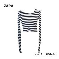 ราคา Zara เสื้อแขนยาวลายทาง D019 14 (17976421352)