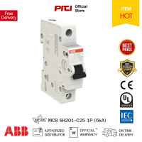 ราคา ABB SH201 C25 Miniature Circuit Breaker เซอร์กิตเบรกเกอร์ ABB MCB 25Amp1Pole 6kA ABB ต้องที่ PITIGROUP (16188124810)