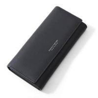 ราคา WEICHEN Simplism Wallet Soft Leather Ladies Long Purse Card Holder Phone Pocket Women Wallets Clutch Female Portfel Carteira (19671944169)