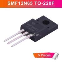ราคา 5Pcs SMF12N65 TO220F SMF 12N65 TO 220F 12A 650V MOSFET ทรานซิสเตอร์ใหม่ Original IC (16458383339)