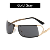 ราคา แว่นกันแดดทรงวงรีโลหะ Steampunk Vintage Shades (16824759116)