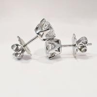 ราคา ์NEW IN ต่างหูเพชรเม็ดเดี่ยว เพชรขนาด 1 00กะรัต น้ำ99 VS1 6เตย Stud Earring เพชรแท้จากห้องแล็บ ใบเซอร์ IGI CVD Lab Grown Diamond 060 064 (21257420474)