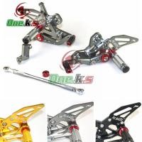 ราคา Arashi CNC อลูมิเนียมรถจักรยานยนต์พักเท้า Footpeg เหยียบเท้า Peg Rearset ด้านหลังชุด Rearsets สำหรับฮอนด้า CB650F CBR650F CB650R CBR650R (14811879242)