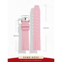ราคา สายนาฬิกายางสำหรับ Omega X Swatch Joint MoonSwatch Constellation Sports 20มม สายนาฬิกาปลายโค้งสำหรับนาฬิกา Rolex (19645726992)