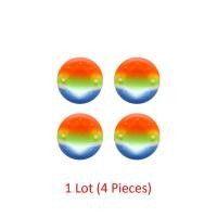 ราคา ที่แปะหัวแม่มือจอยสติ๊กควบคุม4ชิ้นสำหรับ Sony Playstation DualSense Dualshock 4 5 PS4 PS5สำหรับ Nintendo Switch Pro (20390835291)