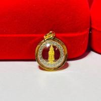 ราคา จี้พระประจำวันเกิด เลี่ยมทองแท้90 เลี่ยมกันน้ำ พร้อมใบรับประกัน ของแถม เหมาะกับครึ่งสลึง 1สลึง (18013187463)