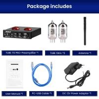 ราคา AIYIMA Tube T6 PRO Bluetooth 5 0 Tube Preamplifier Hi Fi Headphone Amp Vacuum Tube Preamp for Home Audio Amplifier Wireless Receiver Audio Decoder Preamp PC USB DAC APTX (16456671244)