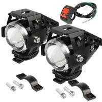 ราคา ชิปไฟหน้าจักรยานมอเตอร์ไซค์สปอร์ตไลท์สำหรับขับรถมอเตอร์ไซค์ U5 (10487769868)