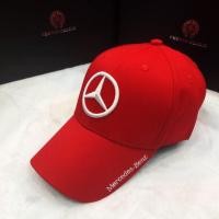 ราคา หมวกแก๊ป หมวกแก๊ปแฟชั่น Mercedes Benzราคาถูก ผ้าใยสังเคราะห์ ดำ ขาว น้ำเงิน แดง AA16 (15805306171)