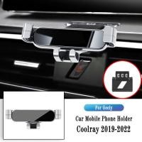 ราคา ที่วางโทรศัพท์ในรถยนต์สำหรับ Geely Coolray 2019 2022 Gravity Navigation Bracket ขาตั้ง GPS Air Outlet คลิปหมุนได้อุปกรณ์เสริม (16463082414)