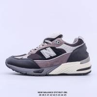ราคา New New Balance NB 991 all match comfortable and breathable casual shoes 991 series board shoes fashion trend sports shoes men and women couple shoes retro classic presidential running shoes basketbal