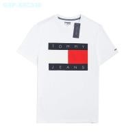 ราคา Tommy Hilfiger เสื้อยืดโลโก้คลาสสิกของผู้ชาย Tommy เวอร์ชันอเมริกันแขนลำลองขาสั้นเทรนด์ใหม่ฤดูร้อน (20343979680)