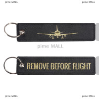 ราคา pime MALL ป้ายแท็กกุญแจรถปักลายโซ่กุญแจถอดออกก่อนบินพวงกุญแจเครื่องประดับรถจักรยานยนต์รถพวงกุญแจกระเป๋าเดินทางของขวัญสายการบิน (20302725969)