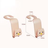 ราคา MUSHIQI ตะขอแขวนของในรถ เบาะหลัง ลายการ์ตูน อุปกรณ์เสริมในรถ car hook ที่แขวนของในรถ ตะขอเเขวนในรถยนต์ ตะขอเก็บของตะขอ ตะขอแขวนหลังเบาะ ตะขอแขวนติดเบาะ ตะขอแขวนของ ที่เก็บของในรถ ตะขอเก็บของ สำหรับติด