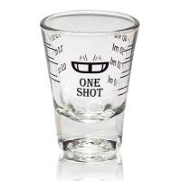 ราคา แก้วดีลิซิโอ้ One shot สเกลสีดำ ถ้วยตวงแก้วก้นหนาเอสเพรสโซ่หนา ถ้วยออนซ์แก้ว ถ้วยออนซ์ (16523869781)