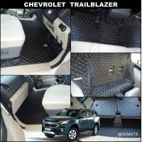 ราคา พรมปูพื้นรถยนต์ 6D CHEVROLET TRAILBLAZER พรม6D QJ VIP หนาพิเศษ สีดำด้ายครีม เต็มคัน (1365136452)