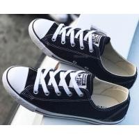 ราคา รองเท้าผ้าใบพื้นบาง Converse All Star Dainty Ox Black สวยงาม พร้อมกล่อง งานป้าย ของแท้จากช็อป (19290456510)