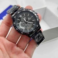 ราคา ใหม่ล่าสุด นาฬิกาคาสิโอ นาฬิกาข้อมือผ ช รุ่นใหม่หน้าปัดสีดำ เรียบหรู เลสหนารมดำ มีหลายสีหลายเเบบ นาฬิกากันน้ำเเถมฟรีกล่องกระดาษ (20146150789)