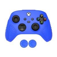 ราคา Anti slip Silicone Case Skin Cover for Xbox Series S X Controller Soft Sleeve With 2 Thumb Stick Grips Caps Game Accessories (20067177349)