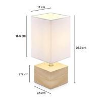 ราคา โคมไฟข้างเตียง โคมไฟห้องนอน โคมไฟหัวเตียง โคมไฟหัวนอน ตกแต่งห้องนอน ห้องนั่งเล่น แสงอบอุ่น โมเดิร์น ใช้หลอดไฟ E27 Thaisomall (19285272859)