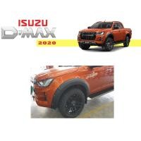 ราคา Isuzu D max 2020 รุ่นสูง 4ประตู CAB คิ้วล้อ6นิ้ว แบบมีน็อต สีดำด้าน 6ชิ้น (1341020177)