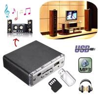 ราคา เครื่องขยายเสียงรถมอเตอร์ไซค์สเตอริโอมินิ12V แอมป์ดิจิทัล USB LED SD MMC เล่น Mp3 (20093913506)