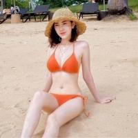 ราคา Ppickme ชุดว่ายน้ำ บิกินี่ ผูกคอผูกหลัง รุ่นสีพื้น (19640150062)