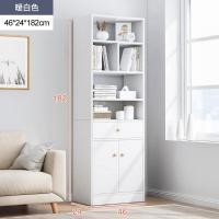 ราคา ตู้เก็บของ ชั้นวางของ ชั้นหนังสือ Bookshelf ตู้หนังสือ ตู้โชว์ ชั้นวางของพร้อมบานเปิด ชั้นอเนกประสงค์ ชั้นวางไม้ (15536426074)