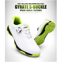 ราคา รองเท้ากอล์ฟ PGM แท้สำหรับผู้ชายรองเท้ากีฬาหัวเข็มขัดแบบบิดรองเท้าระบายอากาศรองเท้าออกกำลังกายผู้ชายกันลื่นกันน้ำ XZ095 (9951427013)