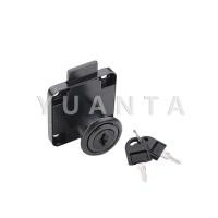 ราคา Yuanta บล๊อคกุญแจล็อคบานลิ้นชัก กุญแจลิ้นชัก เฟอร์นิเจอร์ทั่วไป สีดำ Drawer lock (20332226676)
