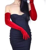 ราคา ถุงมือสีดำกำมะหยี่ยาว55ซม ชุดไปงานเต้นรำถุงมือแบบเต็มนิ้วอุปกรณ์งานปาร์ตี้ตอนเย็น (20926145038)