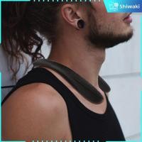 ราคา Shiwaki Built In Mic Neckband Wearable Bluetooth Speakers7 Playing Time for Outdoor Cycling Hiking (20845563007)