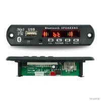 ราคา Wireless Bluetooth 5 0 9V 12V MP3 WMA Decoder Board Car Audio USB TF FM Radio Module Color Screen MP3 Player with Remote Control (18690308472)