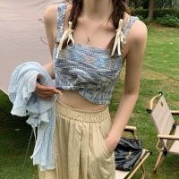 ราคา DD SHOPพร้อมส่ง C609 เสื้อกล้ามถักไหมพรมสีรุ้ง หลากหลายโทนสีคิ้วมาก C (18724916533)