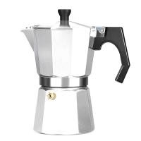 ราคา European Style Moka Pot Espresso Coffee Pot Aluminum Coffee Pot Household Portable Coffee Maker (17857487322)