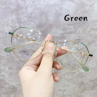 ราคา Anti Radiation Myopia Metal Frame Round Eyeglass for Women (16628329722)