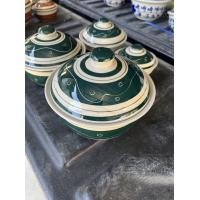 ราคา ชามฝาปิด ถ้วยฝาปิดเซรามิค ถ้วยพร้อมฝาปิด ชามฝาปิดตราไก่ ชุดถ้วยเซรามิค ฝาปิด4ขนาด ชามลำปาง (21218095924)