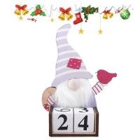 ราคา Christmas Desk Advent Calendar Wood Christmas Countdown Advent Calendar Wood Gnome Number Date Christmas Centerpieces For Tables Home Advent Countdown Calendar For Christmas Decoration kindly (2075575