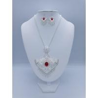 ราคา ชุดสร้อยคอและต่างหูไท่เซ็ตเครื่องประดับแฟชั่นเทศกาลสงกรานต์สิบสองปันนา (20334841741)