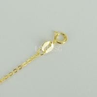 ราคา Fashion goods060 สร้อยคอ925เงินสเตอร์ลิงแท้100ชุบทองรูปไม้กางเขนความยาวแตกต่างชุบทอง18K ชุบทองเรียบง่ายเครื่องประดับของขวัญแฟชั่นขนาด16 24นิ้ว (18793338517)