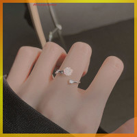 ราคา Hassanne แหวนดอกคามิเลียลายดอกกุหลาบวินเทจสำหรับผู้หญิงแหวนแฟชั่นเปิดได้ปรับขนาดได้สำหรับเจ้าสาวงานแต่งงานงานหมั้น (21093473317)