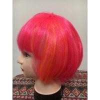 ราคา New Wig Cosplay Party Short BOB Hair Wigs Straight Bangs Women Full Hair Wig (17967605829)