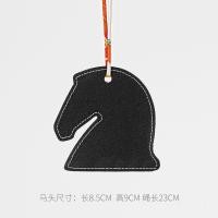 ราคา suitable for Hermes Cowhide bag pendant bag accessories car ins personality car hanging leather strap creative accessories interior decoration (20106144659)